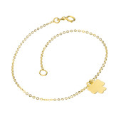 Bratara aur 14K trifoi cu patru foi DiAmanti PL0700BG14K-AS